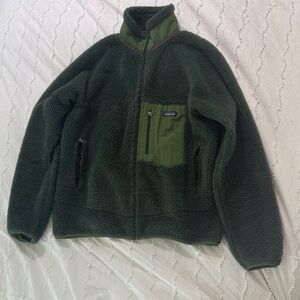 Men’s Patagonia Green Fleece zip up